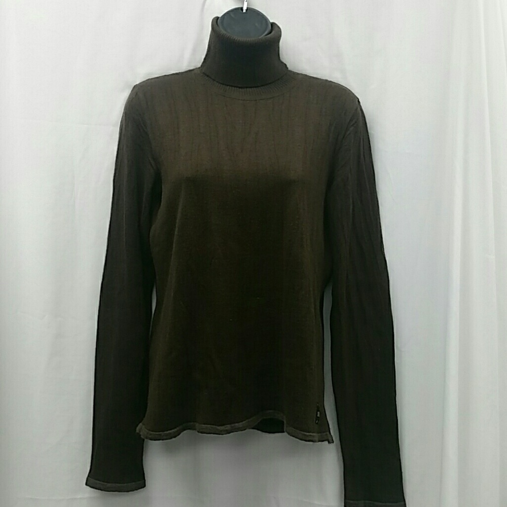 Just Cavalli brown cozy fitted sweater